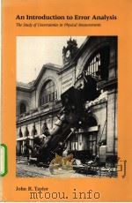 An Introduction to Error Analysis PDF电子版封面 0935702105