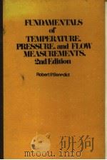 FUNDAMENTALS OF TEMPERATURE,PRESSURE,AND FLOW MEASUREMENTS PDF电子版封面
