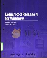 Lotus 1-2-3 Release 4 for Windows     PDF电子版封面  0070490082   