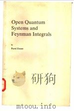 Open Quantum Systems and Feynman Integrals PDF电子版封面