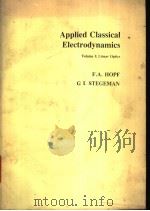 Applied Classical Electrodynamics     PDF电子版封面     