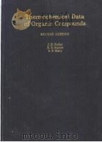 Thermochemical Data of Organic Compounds PDF电子版封面