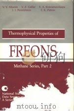 Thermophysical Properties of Freons 9     PDF电子版封面     