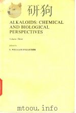 ALKALOIDS:CHEMICAL AND BIOLOGICAL PERSPECTIVES Volume Three PDF电子版封面