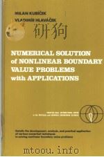 Numerical solution of Nonlinear Boundary Value Problems with Application 1983 PDF电子版封面 0136273645