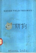 gauge field theories PDF电子版封面