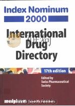 Index nominum 2000 : international drug directory PDF电子版封面 3887630750
