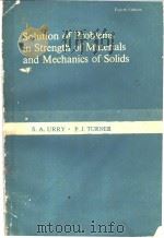 Solution of Problems in Strength of Materials and Mechanics of Solids PDF电子版封面