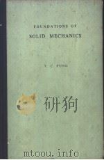 FOUNDATIONS OF SOLID MECHANICS     PDF电子版封面     