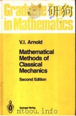 Mathematical Methods of Classical Mechanics PDF电子版封面 0387968903