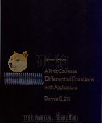 A First Course in Differential Equations with Applications PDF电子版封面