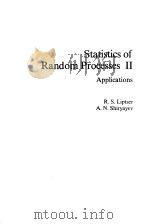 Statistics of Random Processes Ⅱ PDF电子版封面