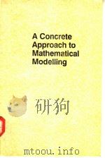 A Concrete Approach to Mathematical Modelling     PDF电子版封面     