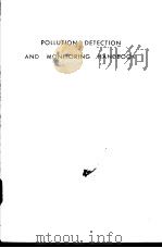 POLLUTION DETECTION AND MONITORING HANDBOOK PDF电子版封面