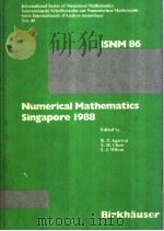 Numerical Mathematics Singapore 1988 PDF电子版封面 0817622551