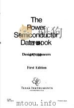 The Power Semiconductor Data Book for Design Engineering PDF电子版封面