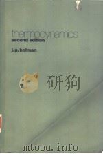 thermodynamics second edition PDF电子版封面 0070296081