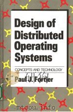 Design of Distributed Operating Systems（ PDF版）