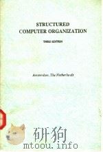 STRUCTURED COMPUTER ORGANIZATION     PDF电子版封面     
