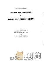 THEORY AND PROBLEMS of ORGANIC CHEMISTRY PDF电子版封面 0070414572
