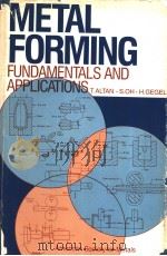 Metal Forming PDF电子版封面 0871701677