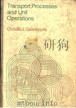 Transport Processes and Unit Operations     PDF电子版封面     