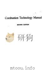 Combustion Technology Manual PDF电子版封面