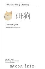 The Two Faces of Chemistry PDF电子版封面
