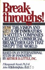 BREAK-THROUGHS!   1986  PDF电子版封面  0892562943   