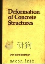 Deformation of Concrete Structures PDF电子版封面