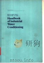 Handbook of industrial water conditioning PDF电子版封面