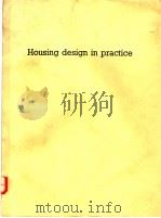 Housing design in practice     PDF电子版封面     