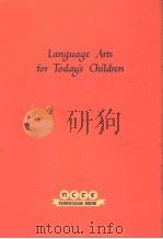 Language Arts for Todays Children PDF电子版封面