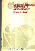 METHODS ANALYSIS AND WORK MEASUREMENT     PDF电子版封面  0070503788   