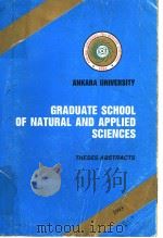 GRADUATE SCHOOL OF NATURAL AND APPLIED SCIENCE PDF电子版封面