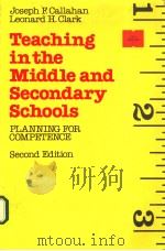 Teaching in the Middle and Secondary Schools PDF电子版封面 0023182601