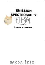EMISSION SPECTROSCOPY PDF电子版封面