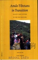 AMDO TIBETANS IN TRANSITION SOCIETY AND CULTURE IN THE POST-MAO ERA PDF电子版封面 9004125965 TONIHUBER