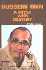 HUSSEIN ONN A TRYST With DESTINY PDF电子版封面 9971650541 J.Victor Morais