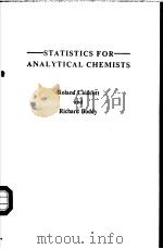 STATISTICS FOR ANALYTICAL CHEMISTS（1983 PDF版）