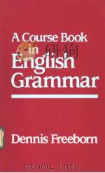 A Course book in English Grammar PDF电子版封面 0333405684