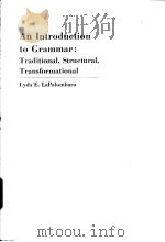 An Introduction to Grammar     PDF电子版封面     