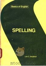 SPELLING PDF电子版封面