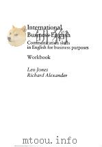 International Business Englsih PDF电子版封面