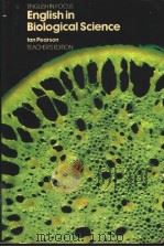 English in Biological Science PDF电子版封面 0194375056
