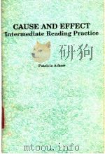 CAUSE AND EFFECT PDF电子版封面