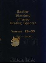 Standard Infrared Grating Spectra Volumes 29-30 PDF电子版封面