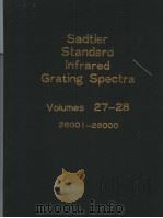 Standard Infrared Grating Spectra Volume 27-28 PDF电子版封面