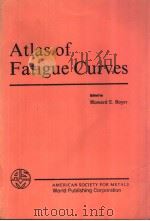 Atlas of Fatigue Curves PDF电子版封面
