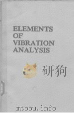 Elements of Vibration Analysis     PDF电子版封面  0070413401  LEONARD MEIROVITCH 